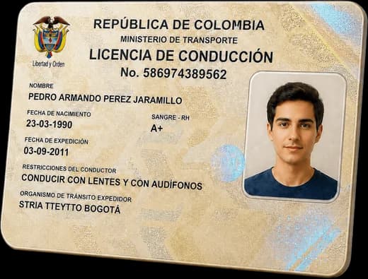 Licencia de conducción
